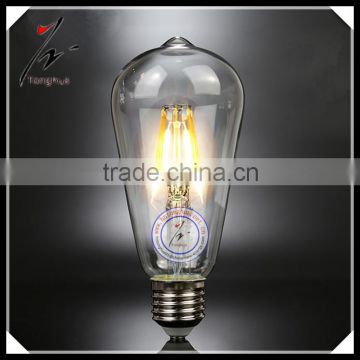 Low carbon energy saving Vintage Retro Antique Lights Edison Bulbs LED Light Bulbs ST64 E27