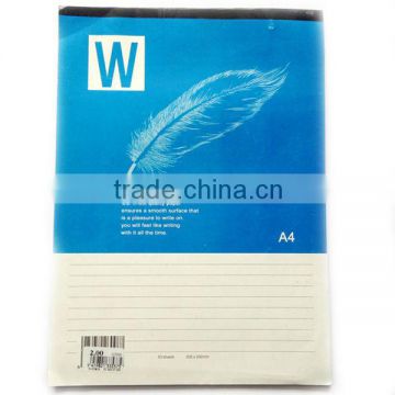 A4 writing pad notebook,A4 writing pad,school writing pad