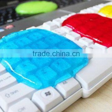 2016 new colorful Magic Glue PC Tablet Computer Keyboard GEL Remove Dust Protector Cleaning Cleaner