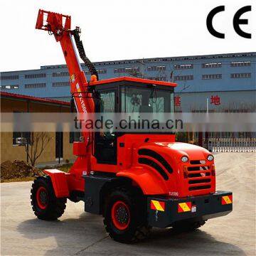 4 wheel drive type hydraulic wheel loader TL1500 model