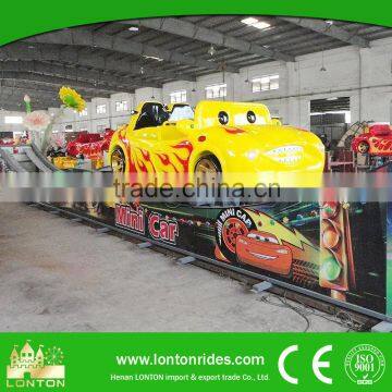 Amusement Park Equipment Double Wave Mini Flying Car For Sale Kiddy Rides