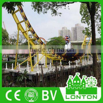 Big Park Equipment Exciting Thrill Game Rides With Track Flying UFO Price For Sale photo-5