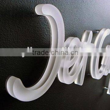 3D acrylic letters laser cut acrylic letter