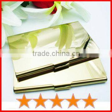 High quality mirror polished stainless steel business name card holder