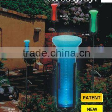 Solar light for gauge
