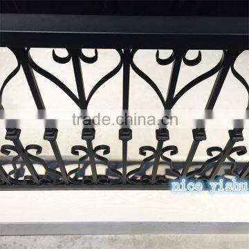 Easily Assembled Powder Coated Wrought Iron Garden Wall Fence on Online Shopping photo-5