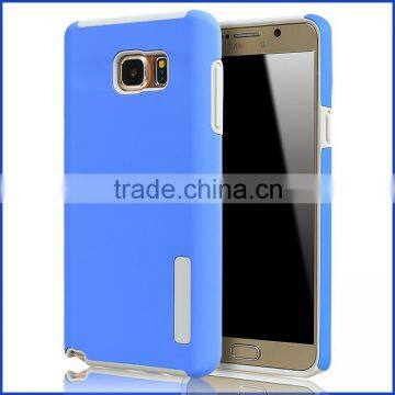 LZB Dualpro Siries 2 layer protection case cover for galaxy note 5 phone case