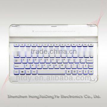 New Aluminum back light Wireless Bluetooth 3.0 Keyboard for samsung