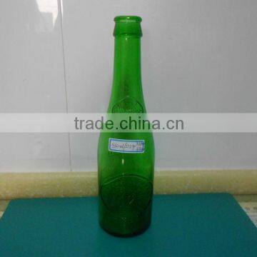 Customized Green Glass Beer Bottle 330ml