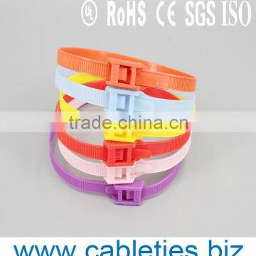 Double Lock Self-locking Plastic Zip Binding Ties Cable Ties Pa66 Nylon photo-5