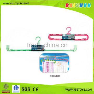 Plastic multifunction towel rack clothes hanger set TJ15110160