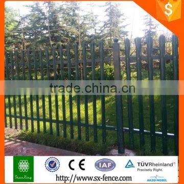 Best Price W Section Powder Coated Steel Galvanized Palisade Fence photo-3