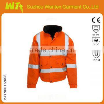 EN 471 Hi Vis Storm Bomber Jacket