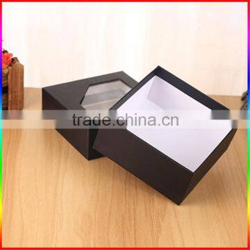 Custom Made Hard Gift Box,hard Cardboard Gift Box,hard Paper Gift Box With Clear Window photo-3