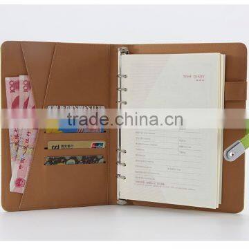 A6 Magnetic USB Lock Custom Notebook With USB photo-3