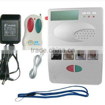 GSM Emergency Calling Alarm System with Auto Dialer and LCD Display, work with Panic Button