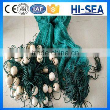 Polyethylene Fishing Drag Net with PVC Floats