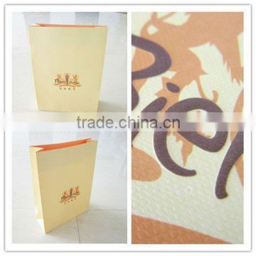 Luxury UV coating logo paper bag