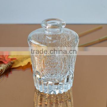 Customed Patterned Empty reed diffuser bottle for home fragrance