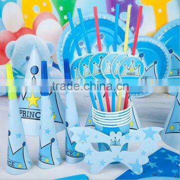 birthday party theme tableware set supplies for kids birthday party favors-birthday party mask