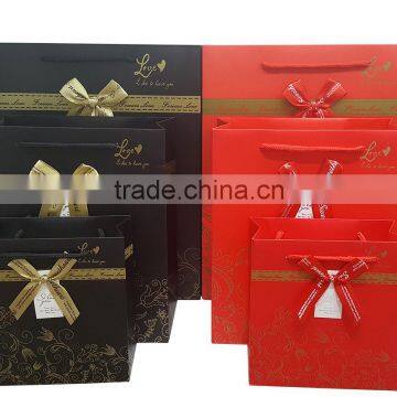 Assorted wedding party gift paper bag