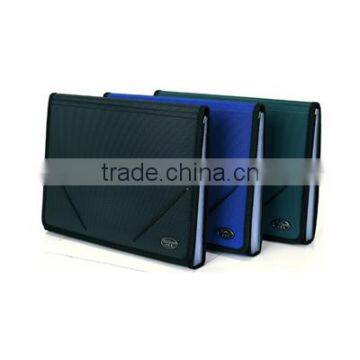 expanding wallet file,file folders with plastic flat,high quality office statonery