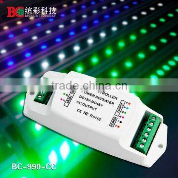 3 channels constant current power amplifier 350mA rgb power repeater dc12v-48v