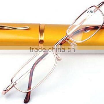 2016 Slim Mini Reading Glasses With Tube, CE and FDA Proved photo-2