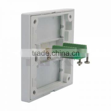 hdmi wall plate with backside 2 column screw connection