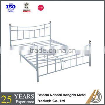 Modern Iron King Bed Room Furniture Bedroom photo-4