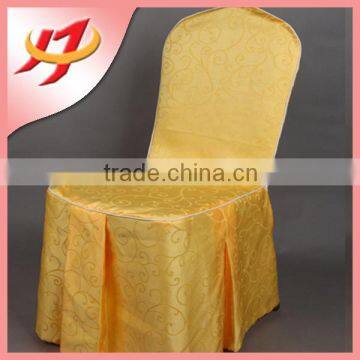 Wholesale spangle jacquard square top cheap wedding folding chair covers