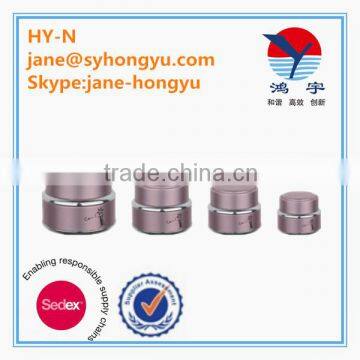 Empty Lid Aluminum Glass for Cosmetic Face Cream sealable Jar Pot Jars