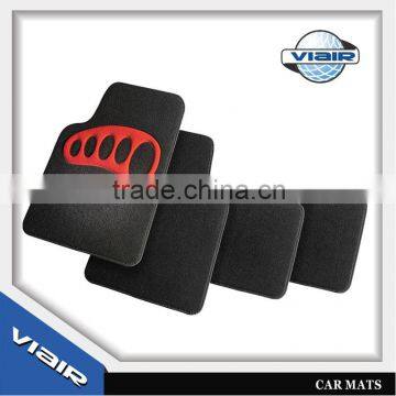 Rubber Car Flooring Mat With Car Heel Pad