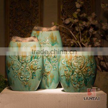 Ceramic vases, decorations for home