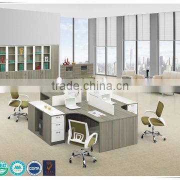 Nice price luxurious L shape panel office workstation office desk