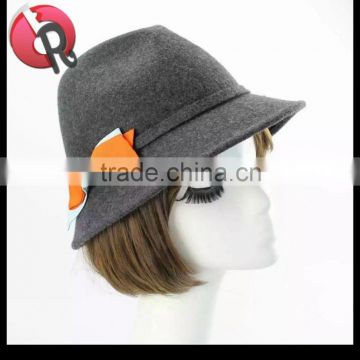 Adults Age Group and Female Gender fedora Hat