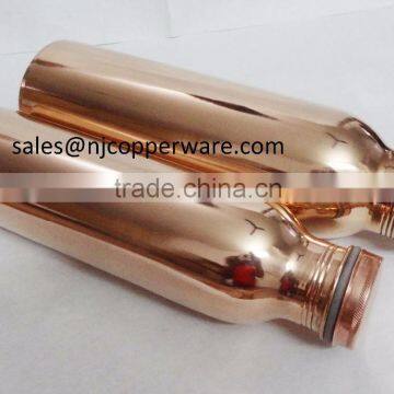 Traveller's Pure Copper Water Bottle for Ayurvedic Health Benefits photo-6