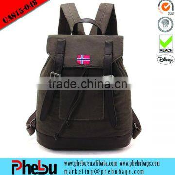 Canvas vintage backpack Bag for man(CAS15-052)