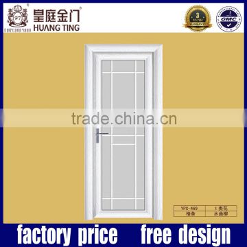 Powder coating aluminum french double leaves door