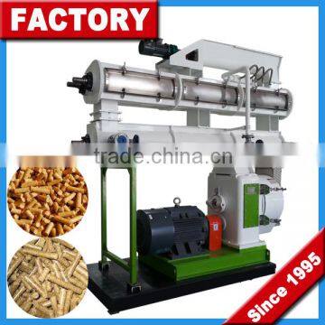 Hot sell high quality 1-5 tons per hour ring die pellet mill for poultry feed pellet machine