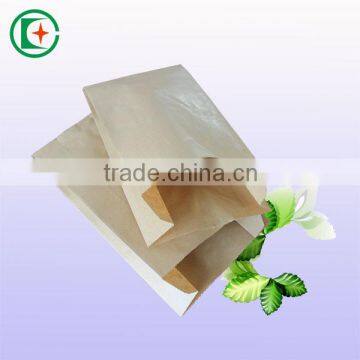 Best price plain brown kraft paper food bags/ accept custom order