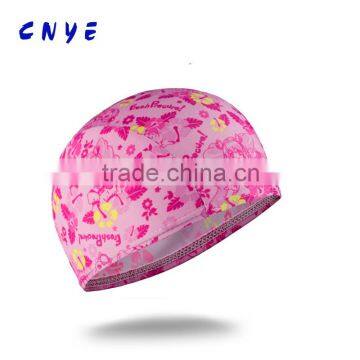 CNYE High Quality Non-toxic Elastic Durable Silicone Swimming Cap Chinese Swim Cap Mesh Swim Cap For long hair.