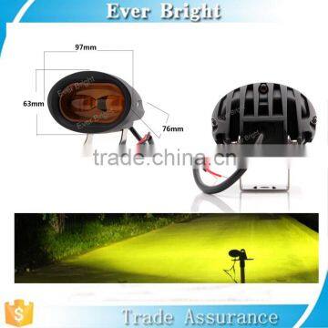 Top quality 6D lens 3000k 20W LED Forklift Truck Work Light for Car SUV Jeep Lamp amber off-road vehicle lights
