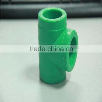 PPR fitting mould tee 2 cavities plastic mould