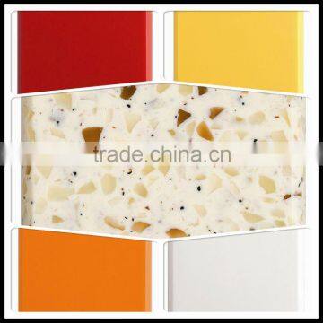 Vovsimble CE approved Pure White Composite Acrylic Sheet/Slab