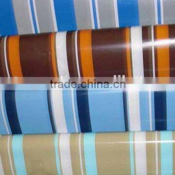 PVC Stripe Tarpaulin For Sunshade