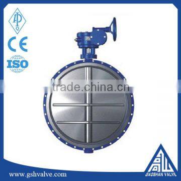 high performance electric/manual ventilation butterfly valve