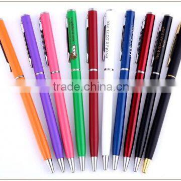 Hot sale customized logo hotel ball point pen