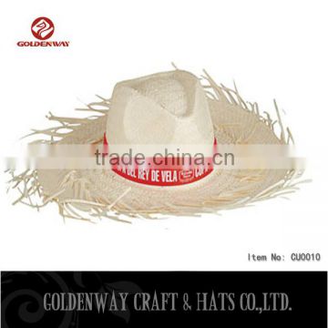 bulk paint straw uncut cowboy hats