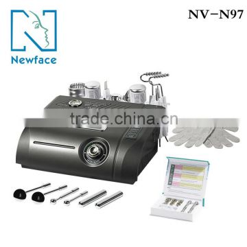 NV-N97 NOVA 7 in 1 Diamond Dermabrasion skin scrubber ultrasound photon bio hot treatment for skin care salon used CE approved